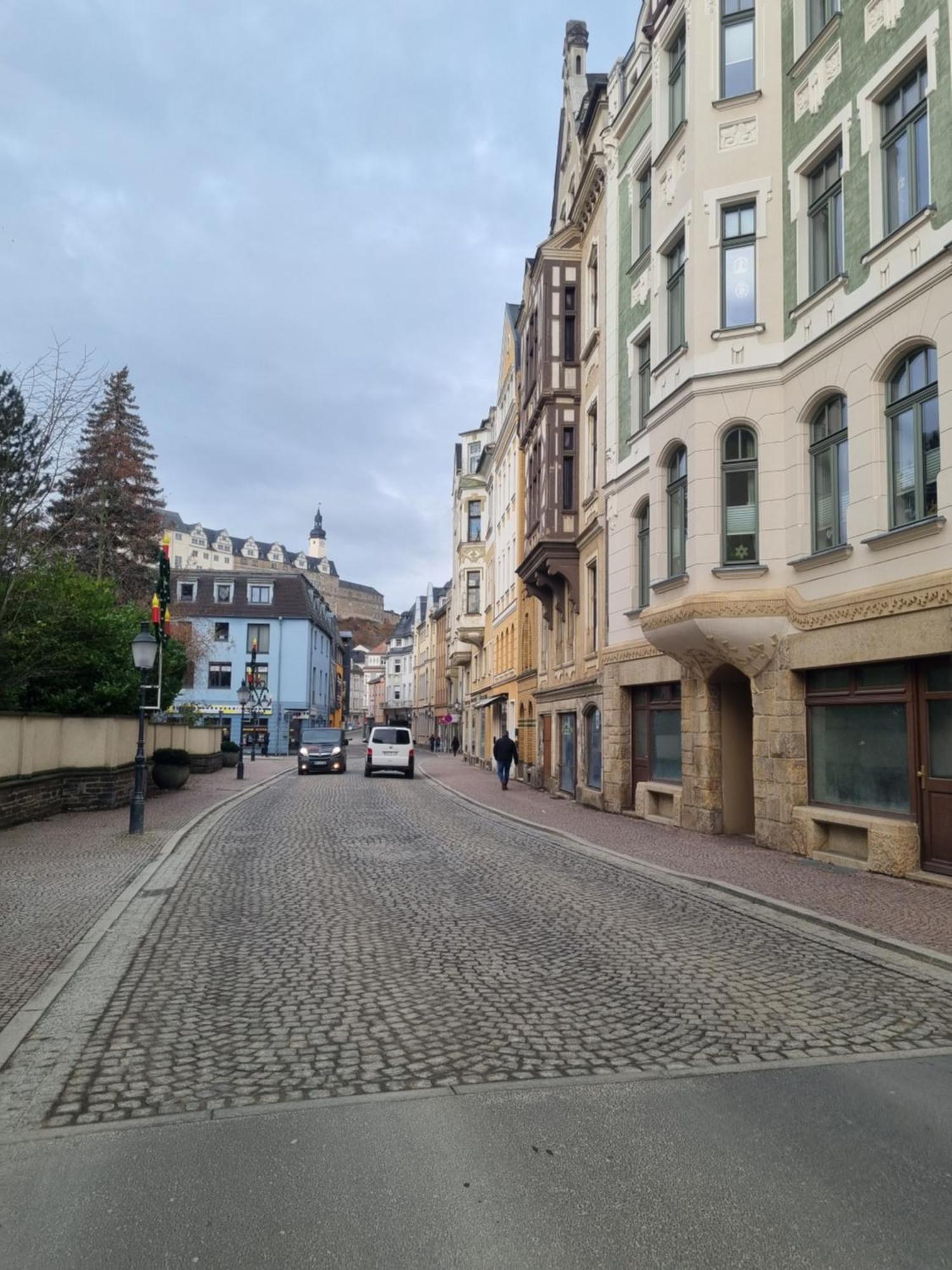 Maremar - Design Maisonette Altstadt - 4 Pers - 57Qm - Luxus Boxspringbett - Kueche - Arbeitsplatz - Privater Parkplatz Greiz Exterior foto